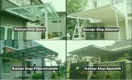 Jenis-Jenis Bahan Atap Untuk Kanopi Berbagai Bangunan